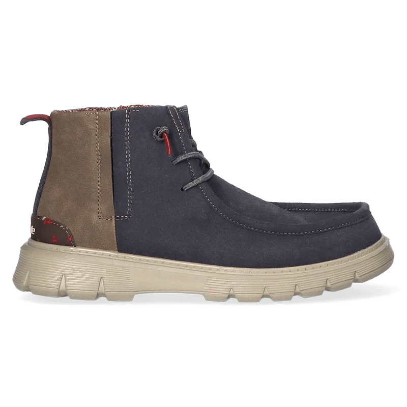 Boris Eco Heren Boots Ocean Blue