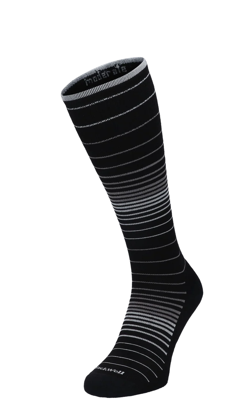 Full Stripe Dames Compressiekousen Klasse 1 Black
