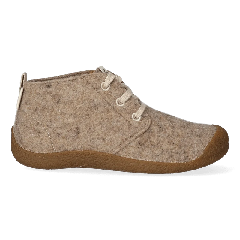 Mosey Dames Chukka Boots Taupe Felt/Birch