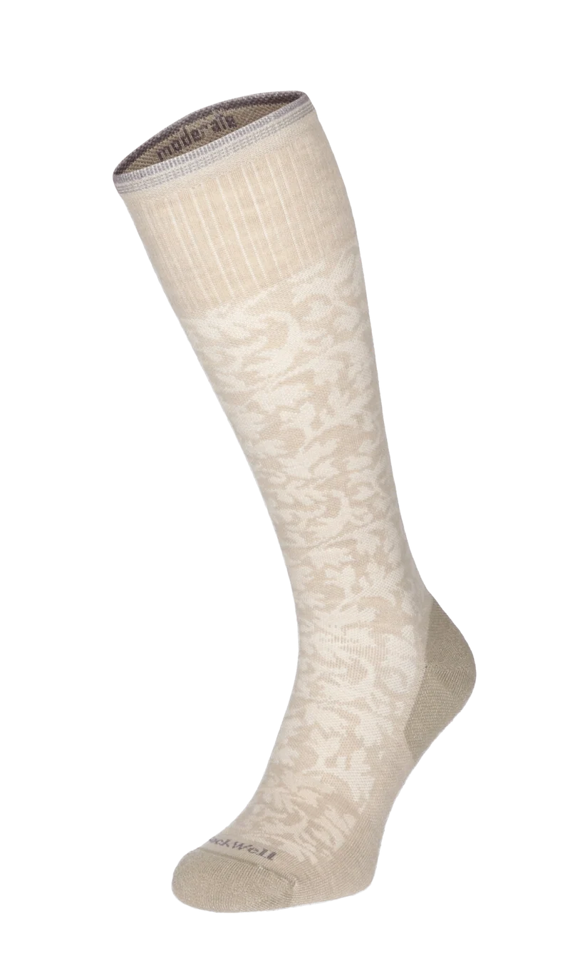 Damask Dames Compressiekousen Klasse 1 Putty