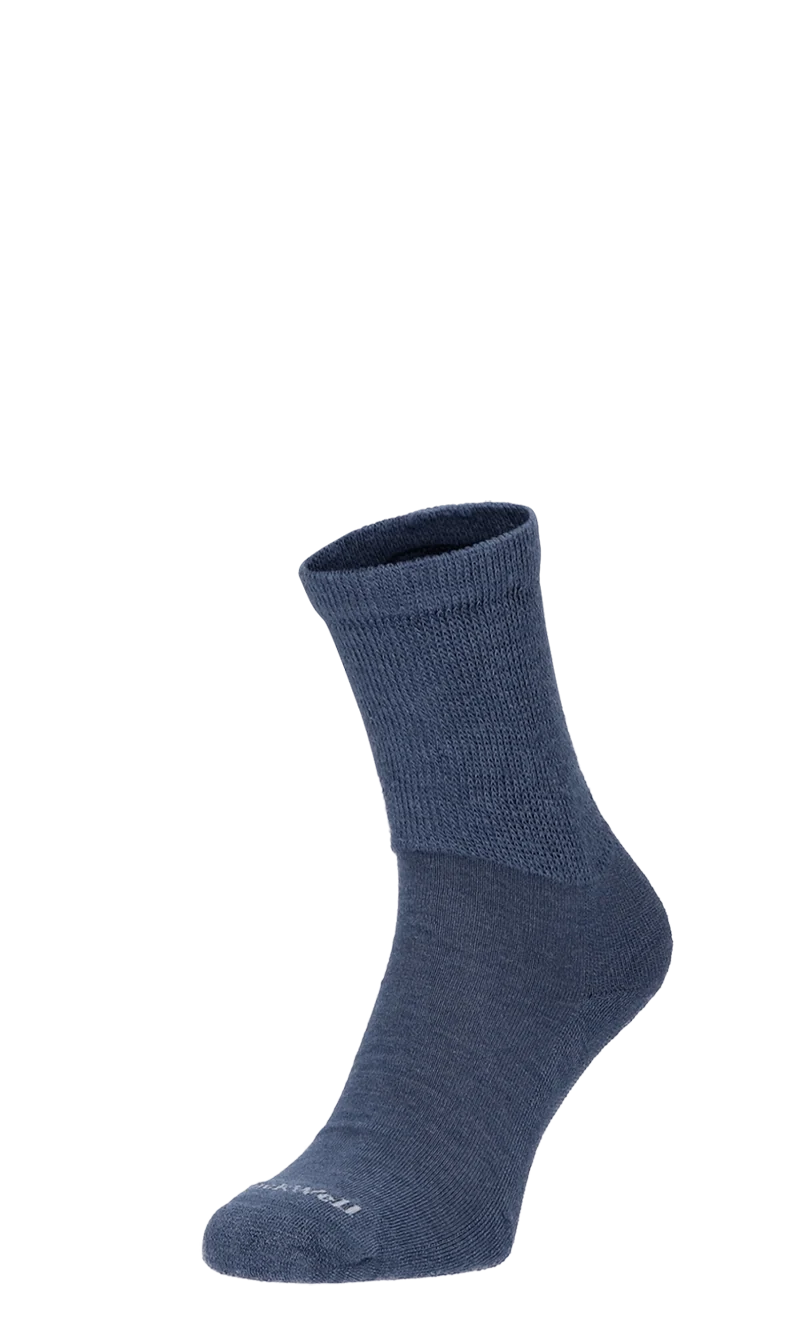 Extra Easy Dames Diabetessokken Denim