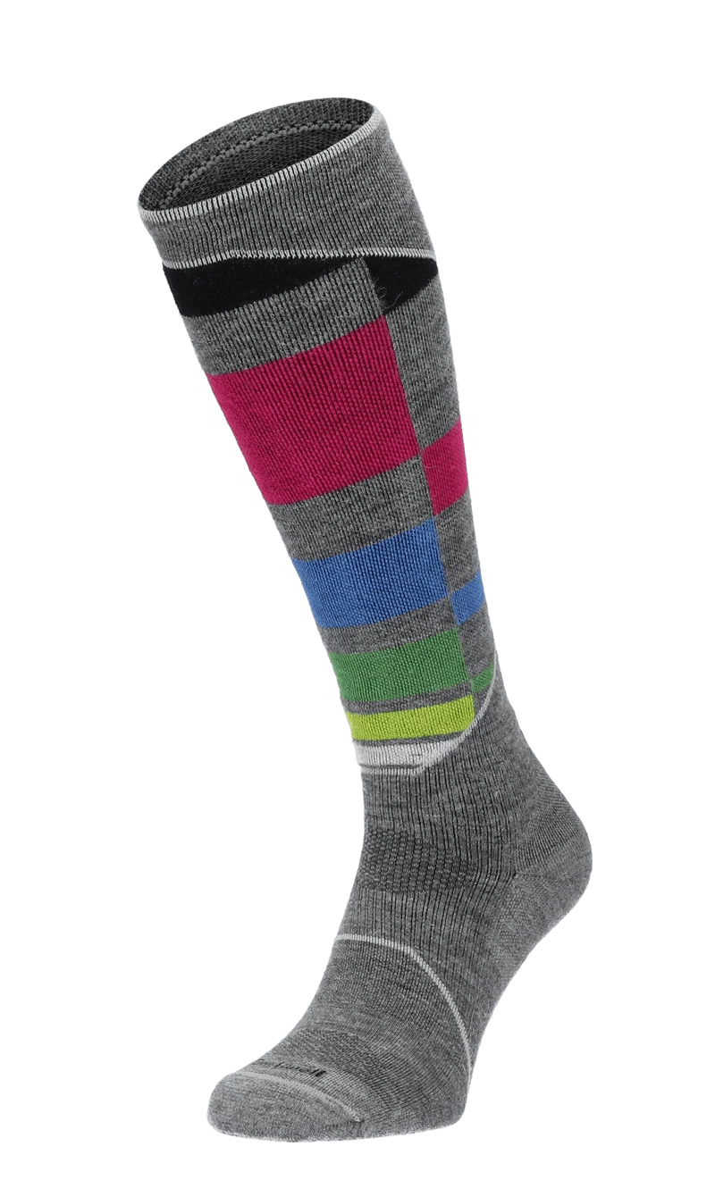 Ski Medium Dames Skisokken Klasse 1 Grey