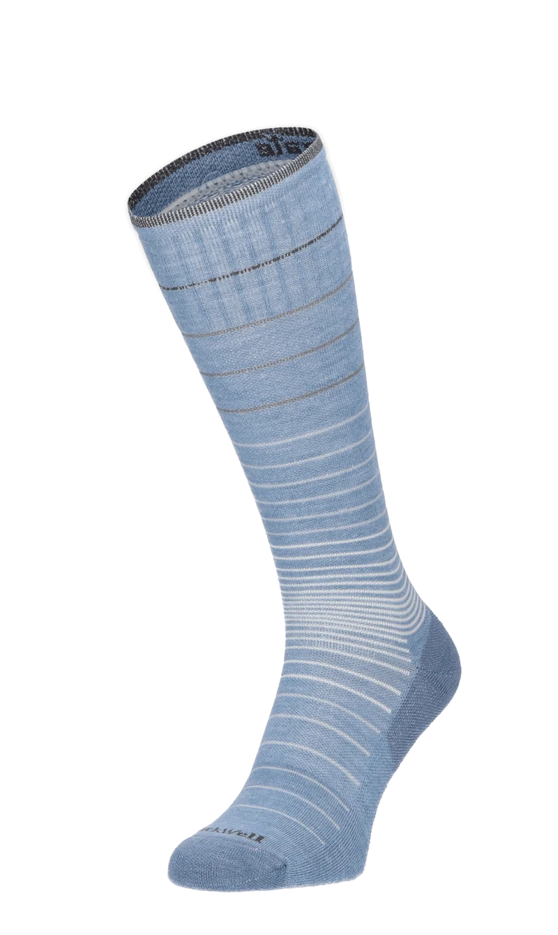 Circulator Dames Compressiekousen Klasse 1 Bluestone