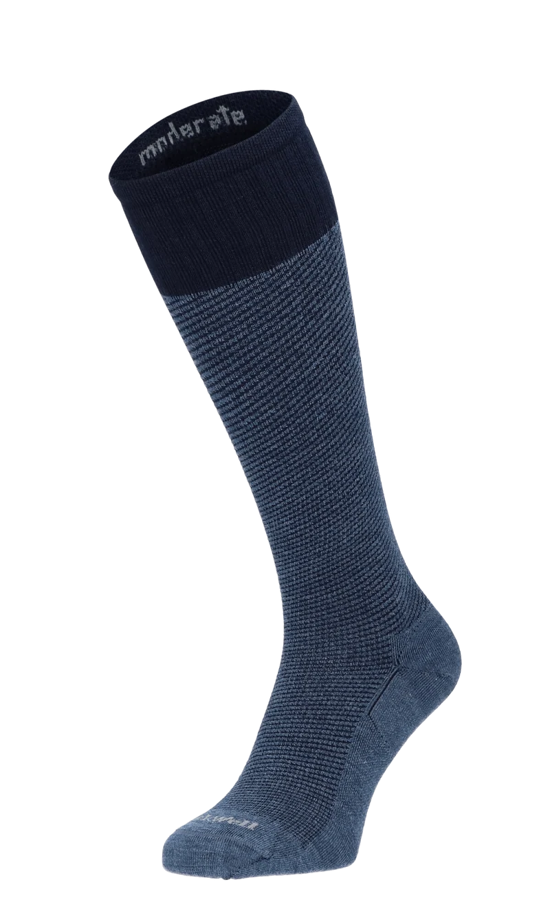 Bart Heren Compressiekousen Klasse 1 Denim