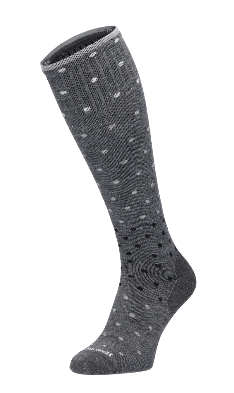 On The Spot Dames Compressiekousen Klasse 1 Charcoal