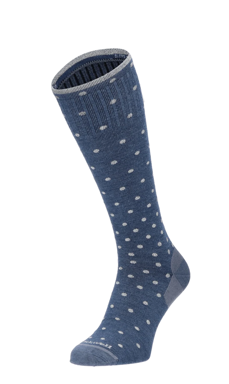 On The Spot Dames Compressiekousen Klasse 1 Denim Sparkle