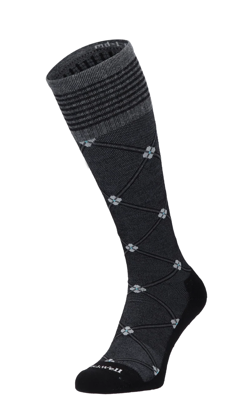 Elevation Dames Compressiekousen Klasse 2 Black Multi