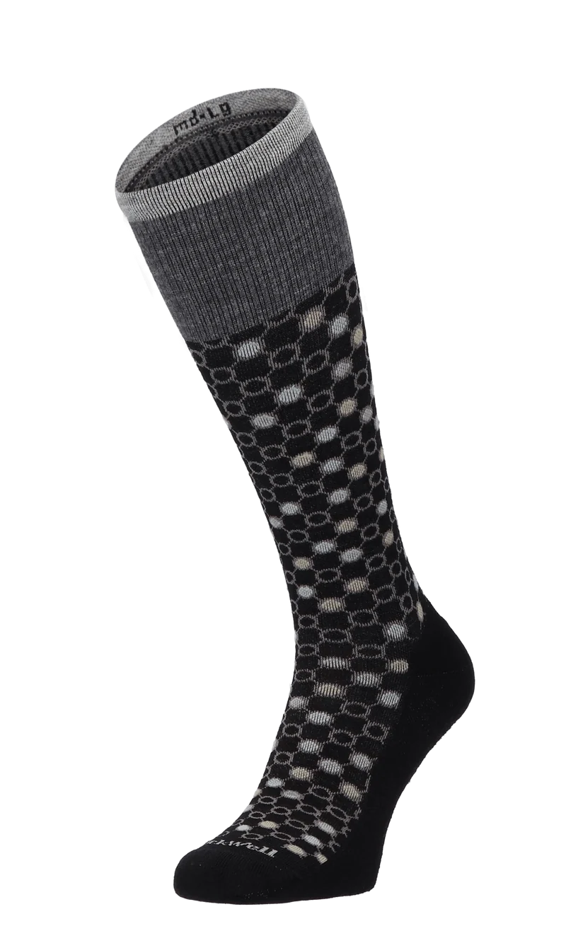 Kinetic Dames Compressiekousen Klasse 1 Black Multi