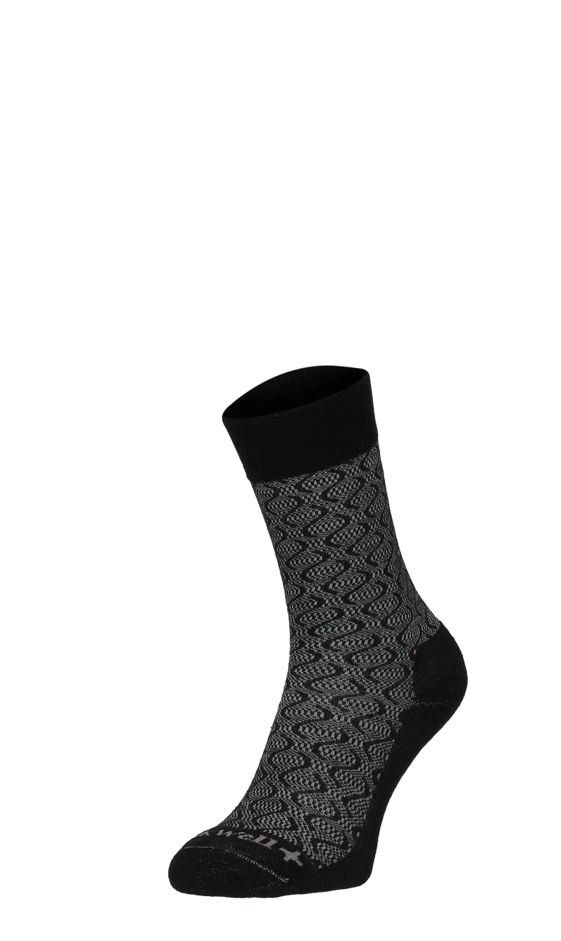 Softie Dames Diabetessokken Black