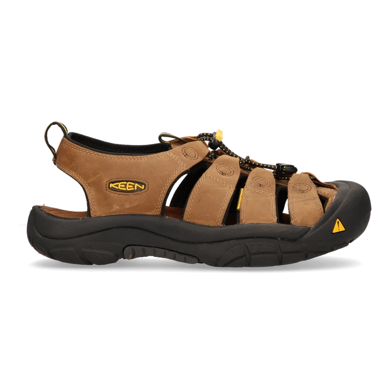 Newport Heren Wandelsandalen Leer Bison