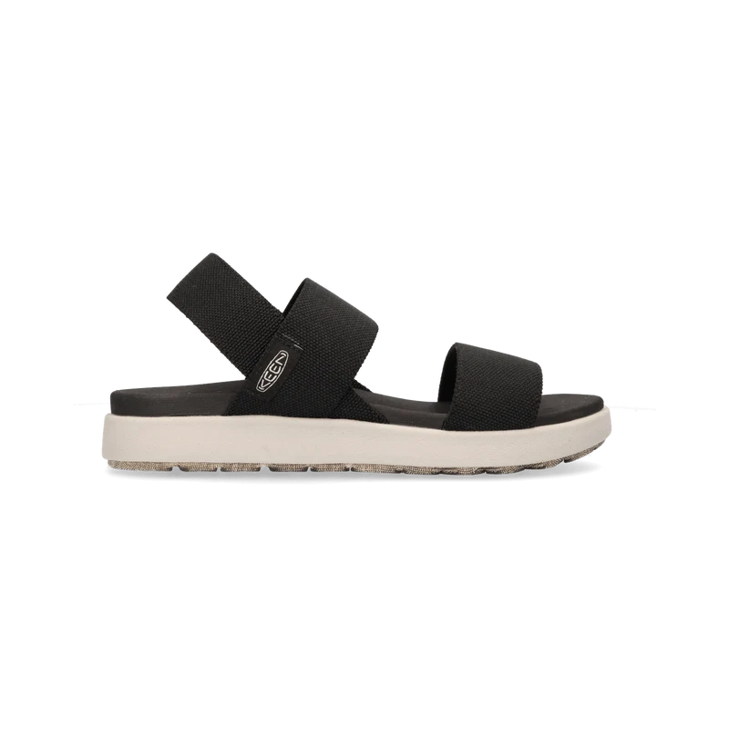 Elle Backstrap Dames Sandalen Black