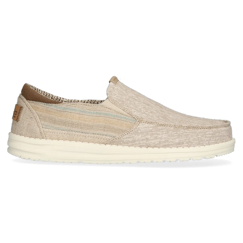 Thad Chambray Heren Instappers Riviera Beige