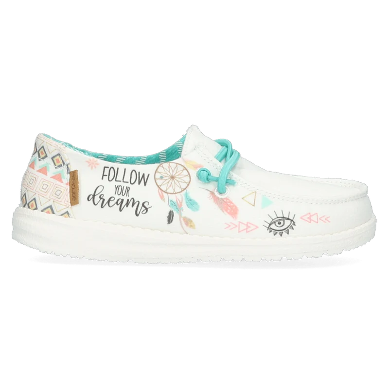 Wendy Youth Meisjes Instappers Doodle Boho