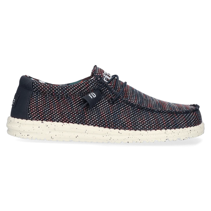 Wally Sox Heren Instappers Blue Orange