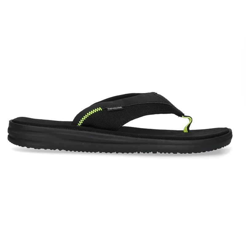 Flinn Free Heren Slippers Black