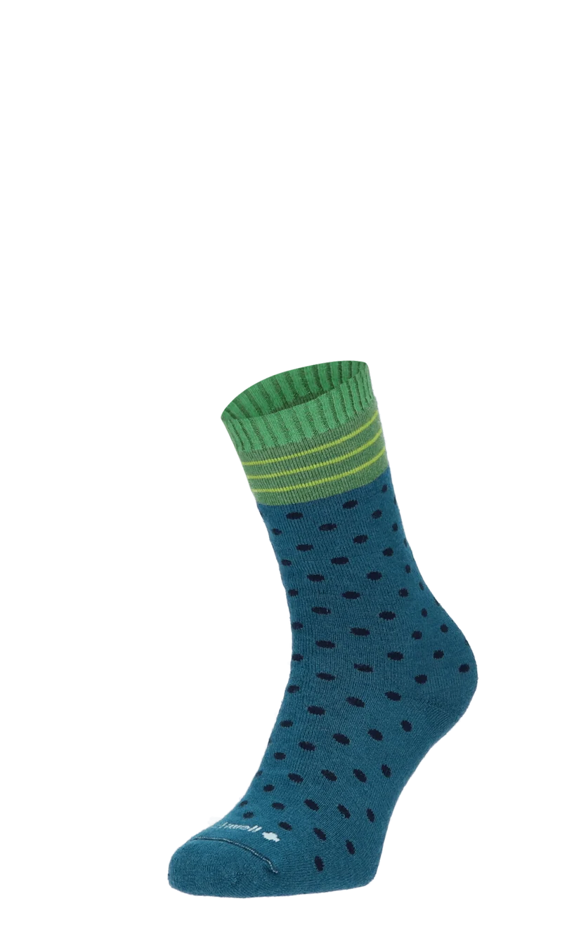 Plush Dames Diabetessokken Teal