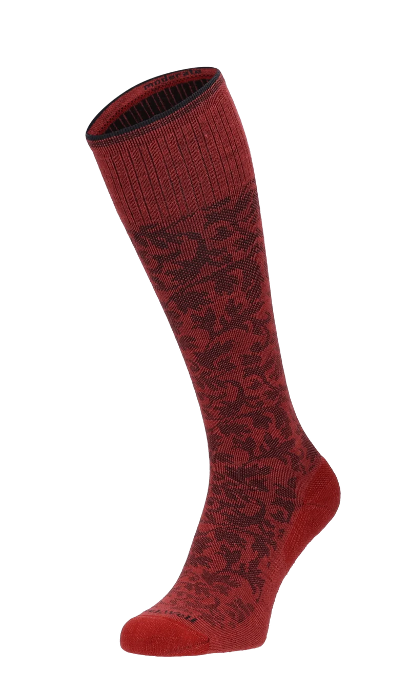 Damask Dames Compressiekousen klasse 1 Red Rock