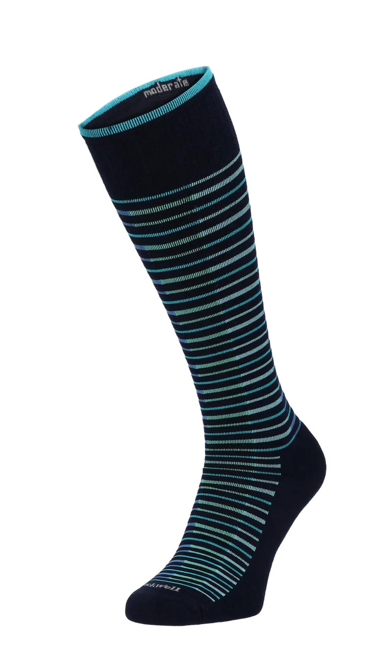 Featherweight Flair Dames Compressiekousen Klasse 1 Navy
