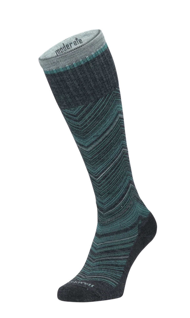 Full Flattery Dames Compressiekousen Klasse 1 Charcoal