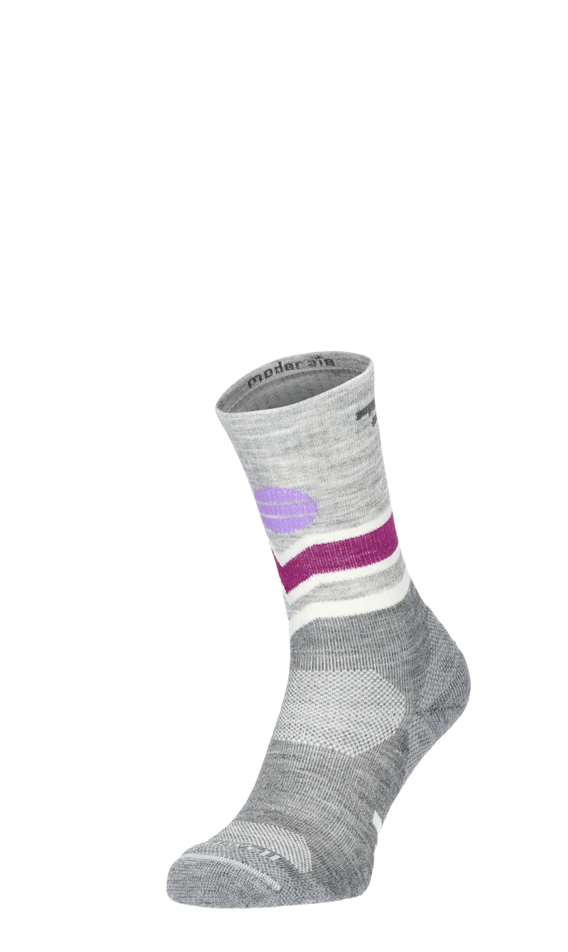 Mountain Beat Crew Dames Wandelsokken Klasse 1 Grey