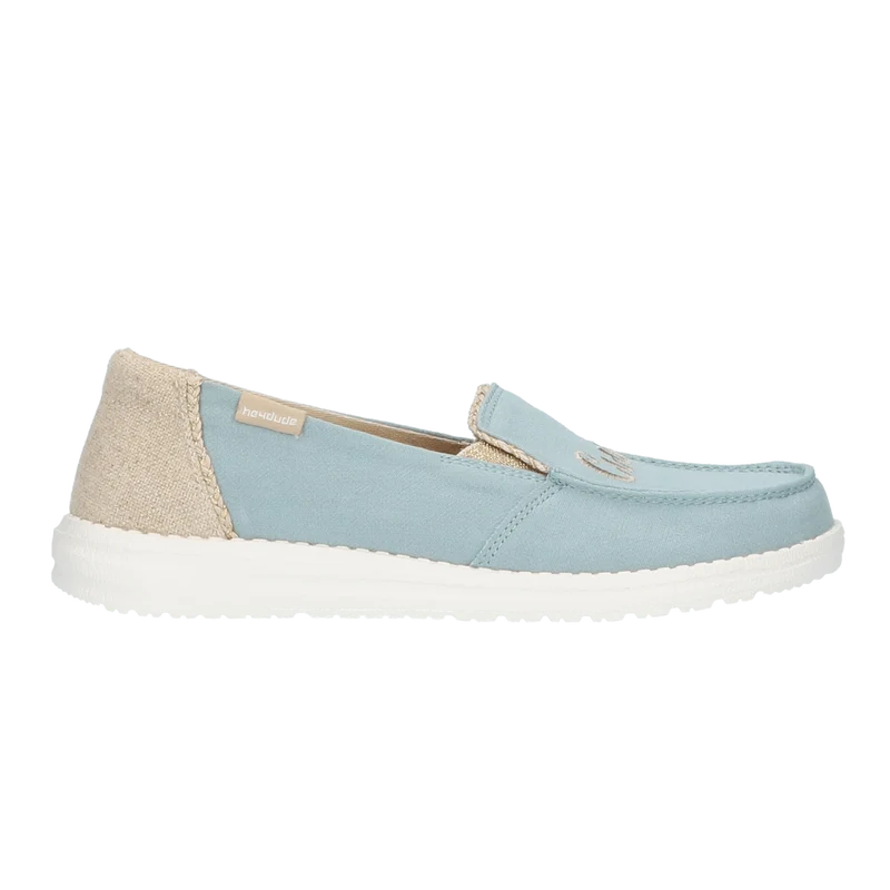 Lena Natural Dames Instappers Aqua Haze