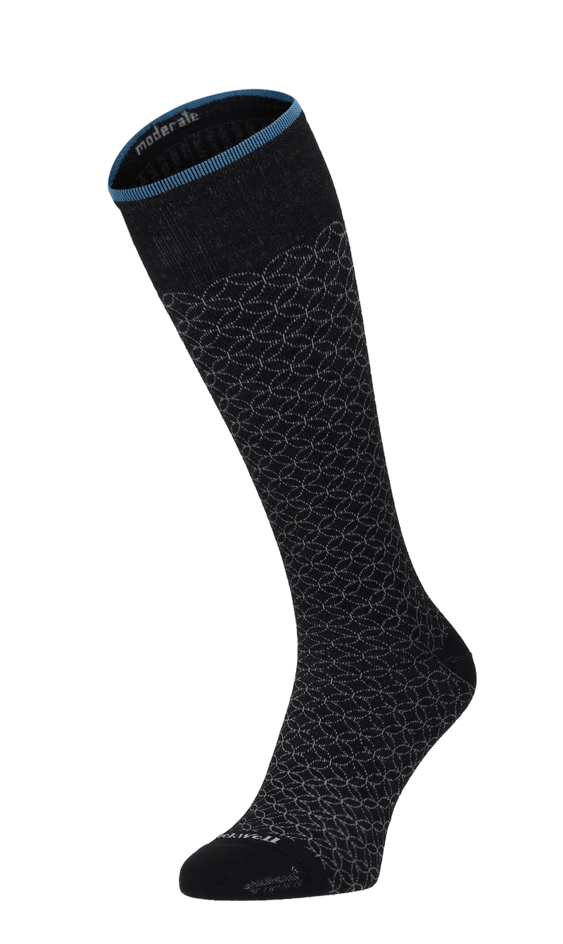 Featherweight Fancy Dames Compressiekousen Klasse 1 Black Multi