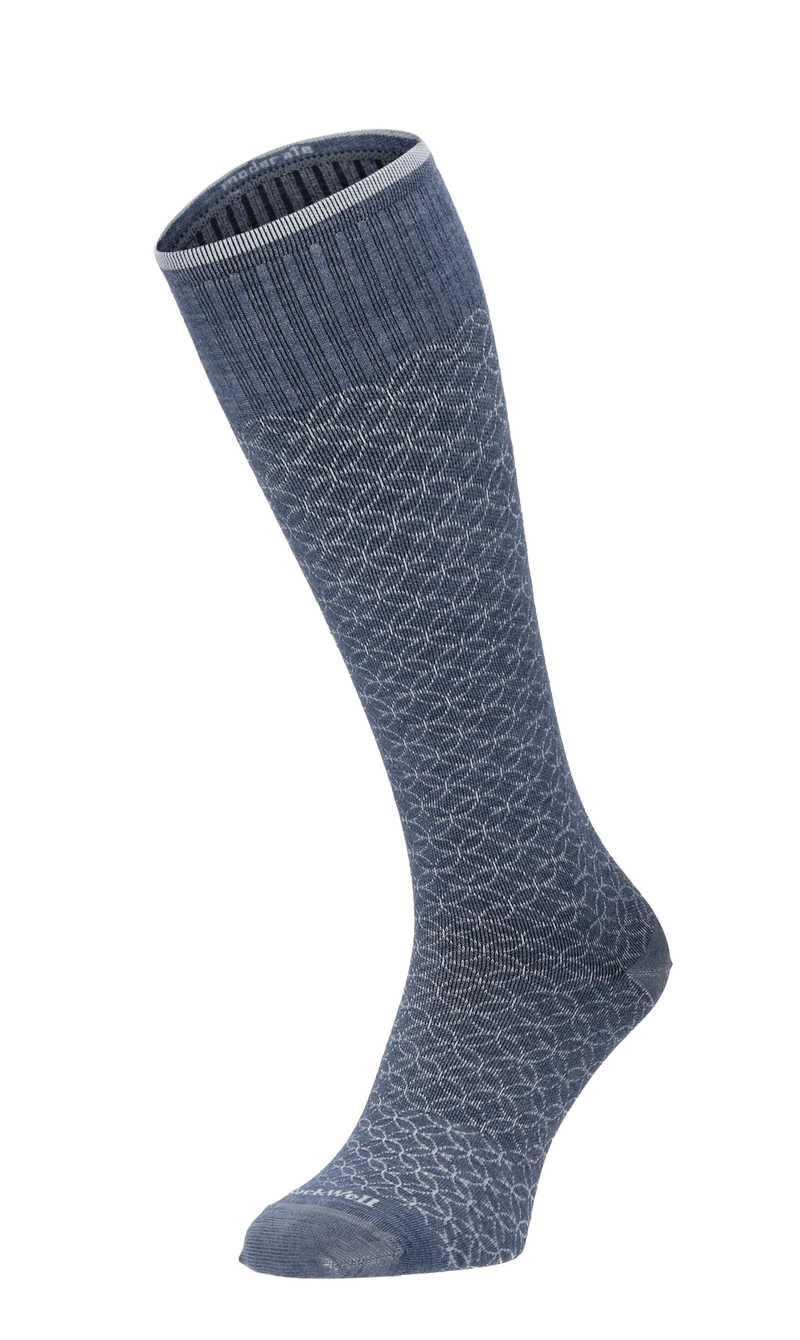 Featherweight Fancy Dames Compressiekousen Klasse 1 Denim