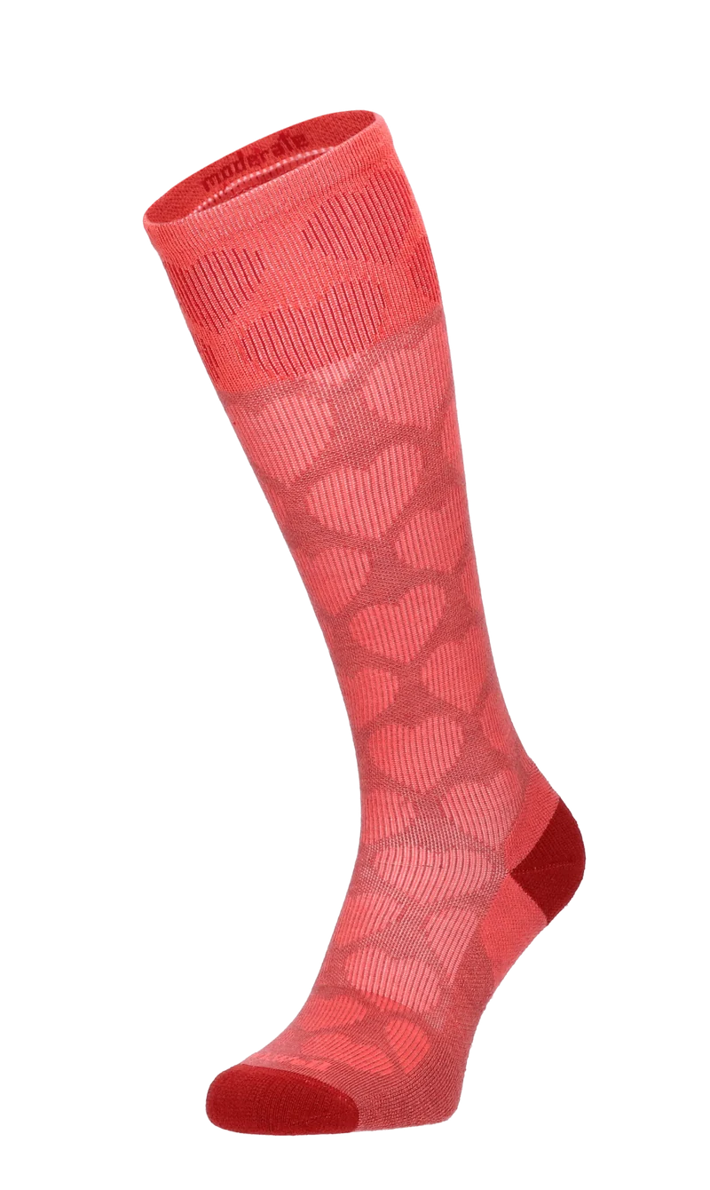 Heart Throb Dames Compressiekousen Klasse 1 Red Rock
