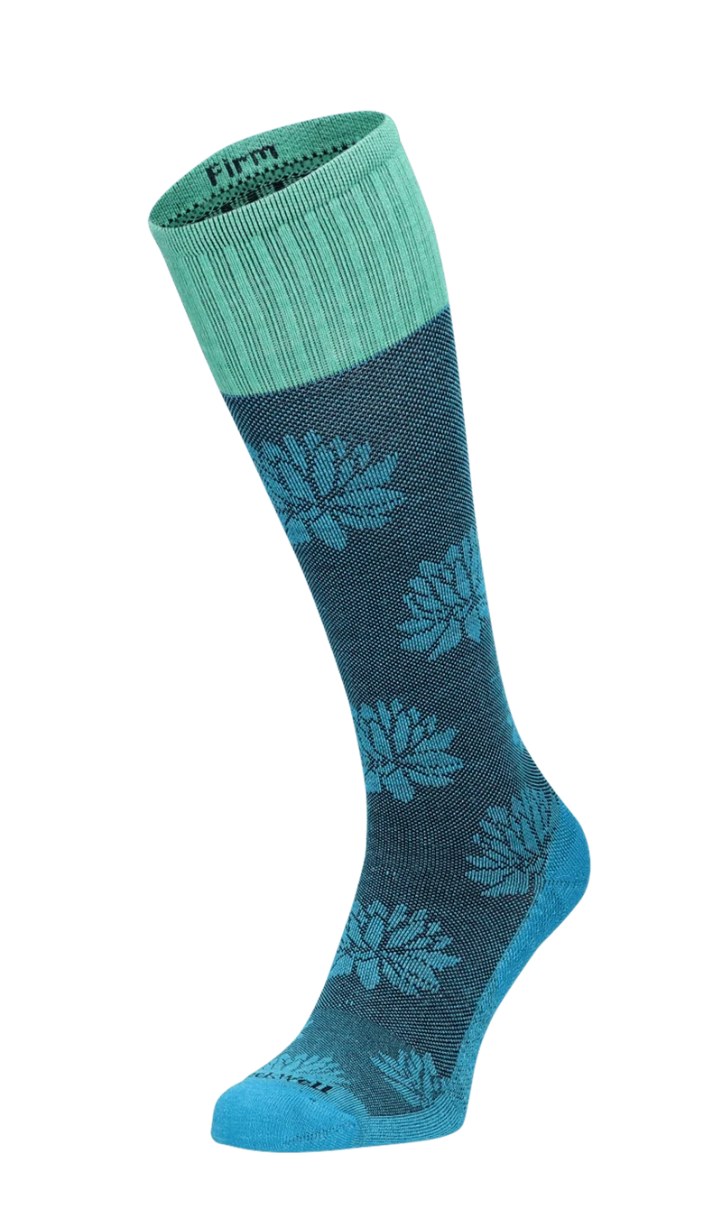 Lotus Lift Dames Compressiekousen Klasse 2 Turquoise