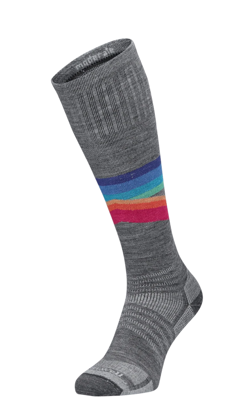 Rainbow Racer UL Dames Skisokken Klasse 1 Grey