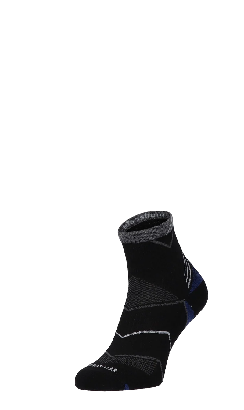Incline Quarter Heren Sportsokken Klasse 1 Black