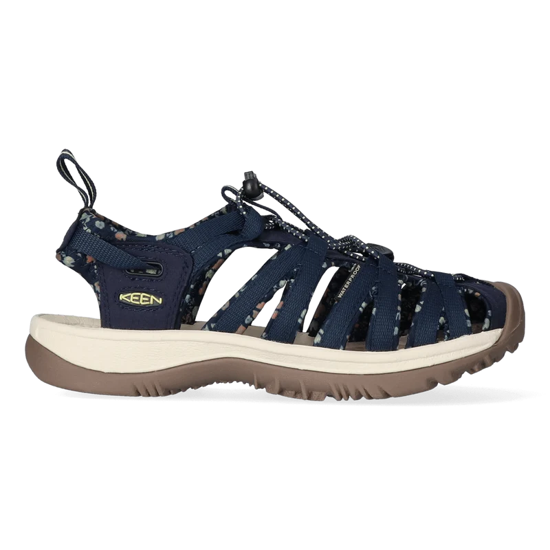 Whisper Dames Wandelsandalen Navy/Birch