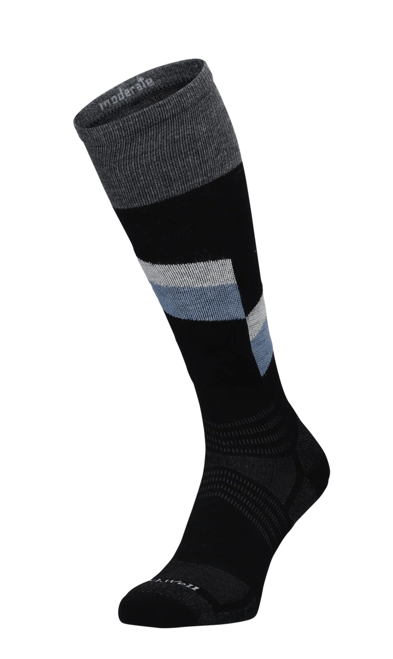 Steep Medium Heren Skisokken Klasse 1 Black