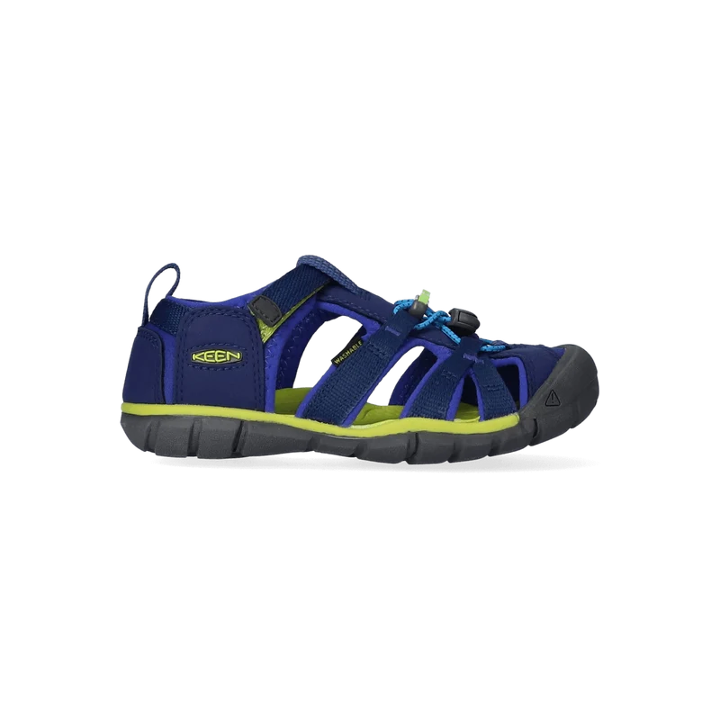 Seacamp II Younger Kids Sandalen Blue Depths/Chartreuse
