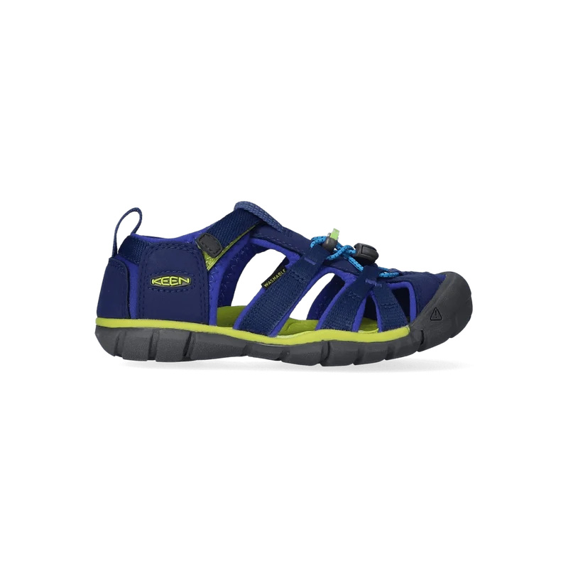 Seacamp II Older Kids Sandalen Blue Depths/Chartreuse