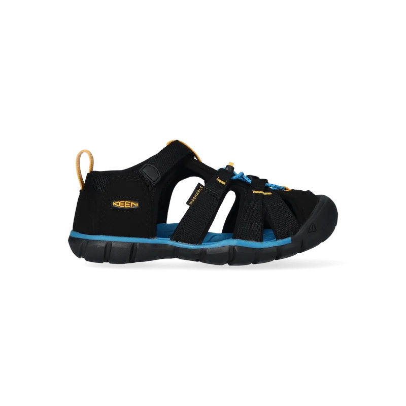 Seacamp II Older Kids Sandalen Black/Keen Yellow