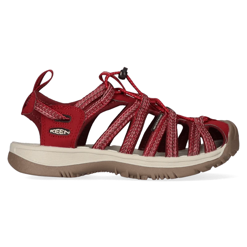 Whisper Dames Wandelsandalen Red Dahlia