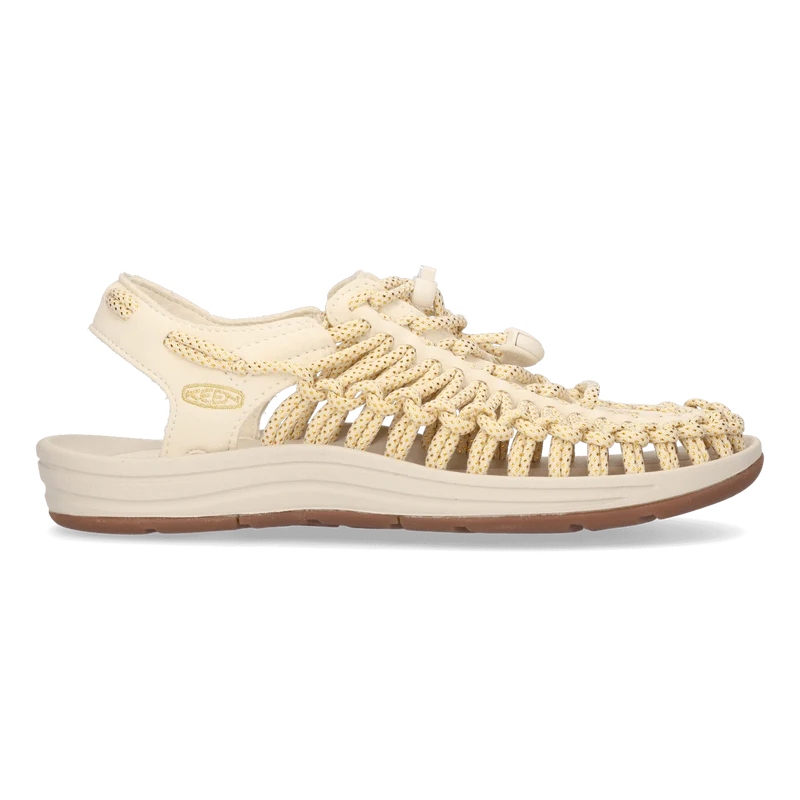 Uneek Dames Sandalen Gold/Birch