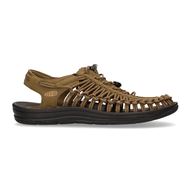 Uneek Heren Sandalen Dark Olive/Brown Sugar