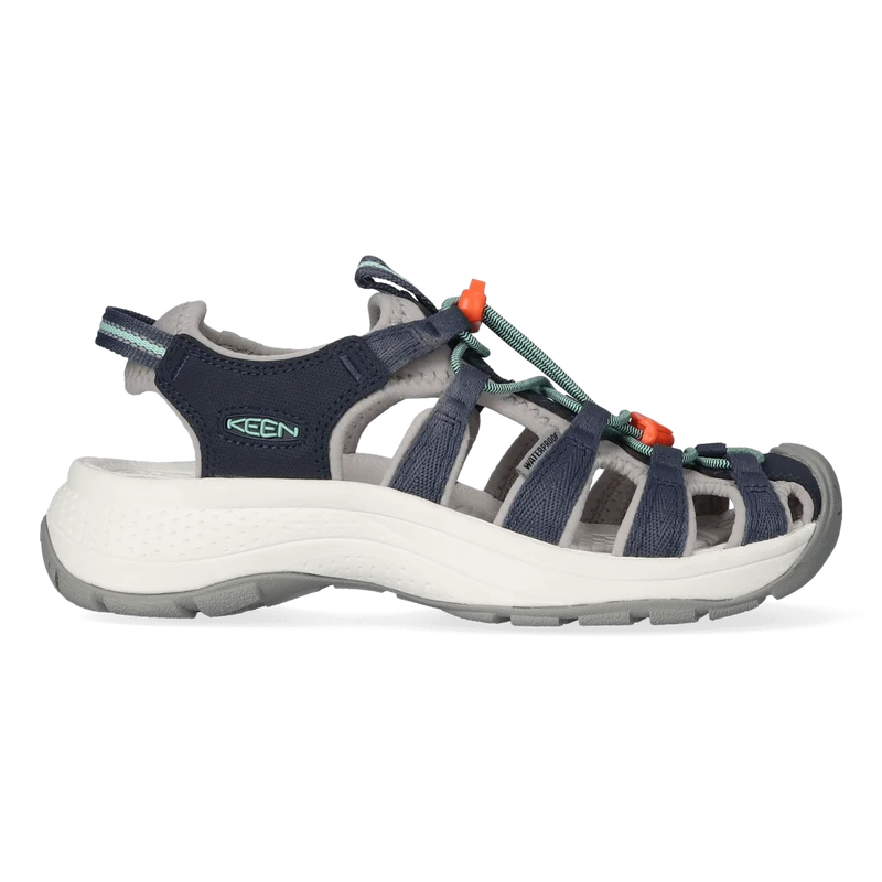 Astoria West Dames Wandelsandalen Navy/Beveled Glass