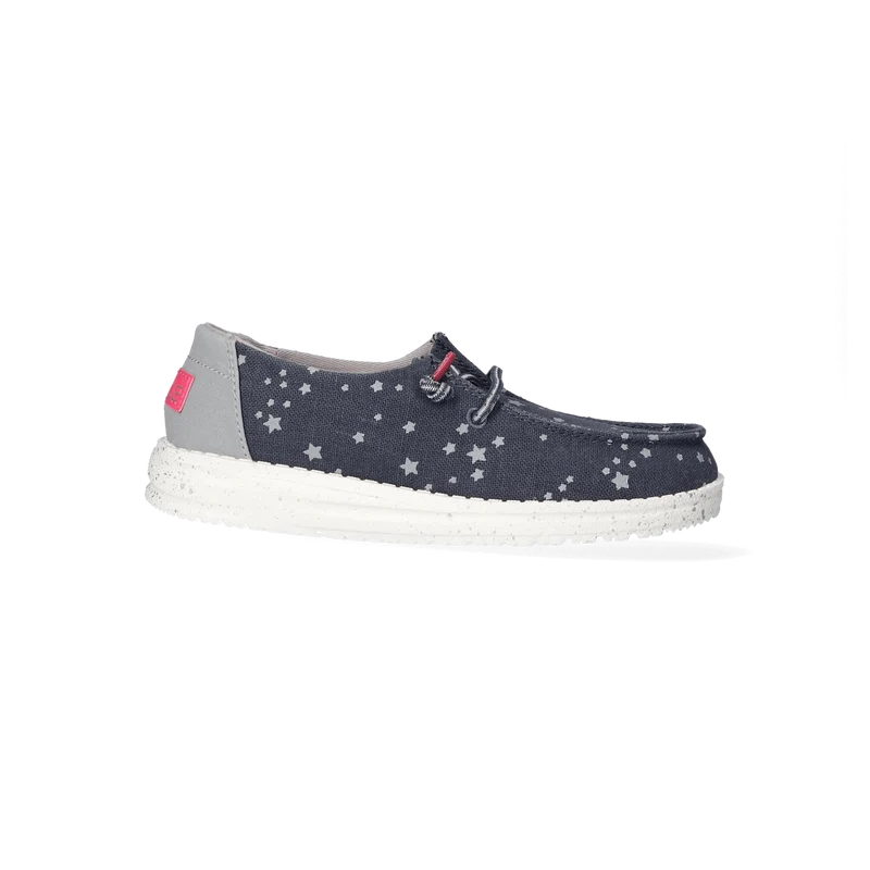 Wendy Youth Meisjes Instappers Cat Eye Navy