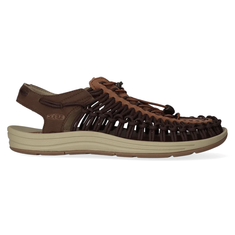 Uneek Heren Sandalen Coffee Bean/Bison