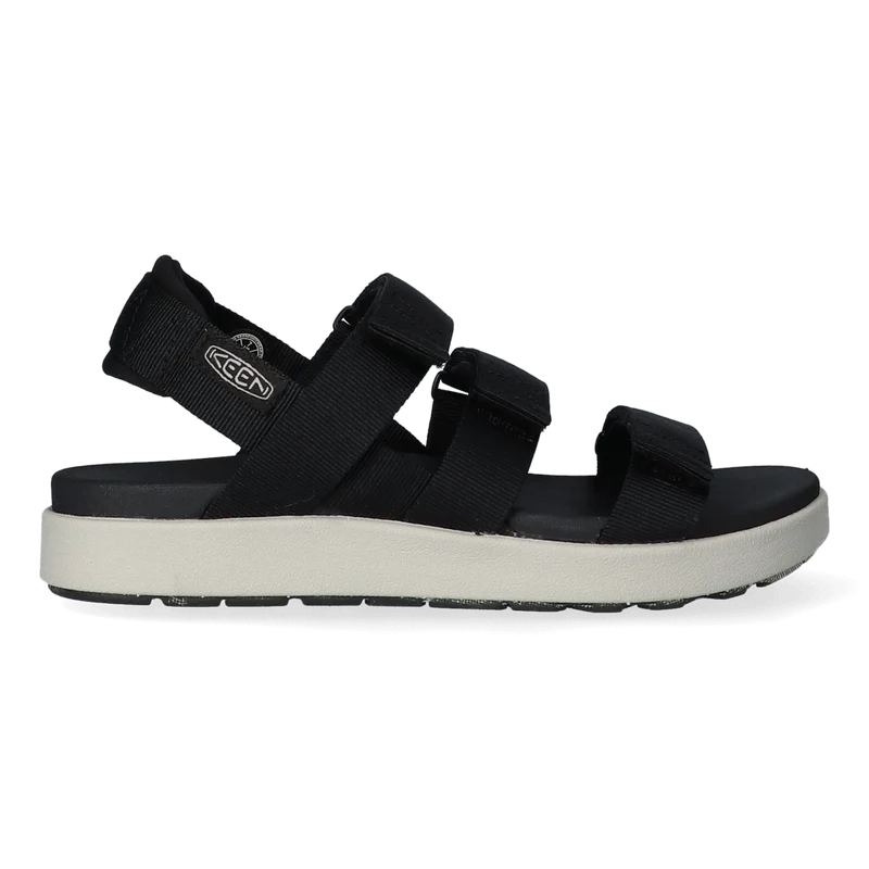 Elle Strappy Dames Sandalen Black/Vapor