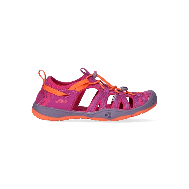 Moxie Older Kids Sandalen Purple Wine/Nasturtium
