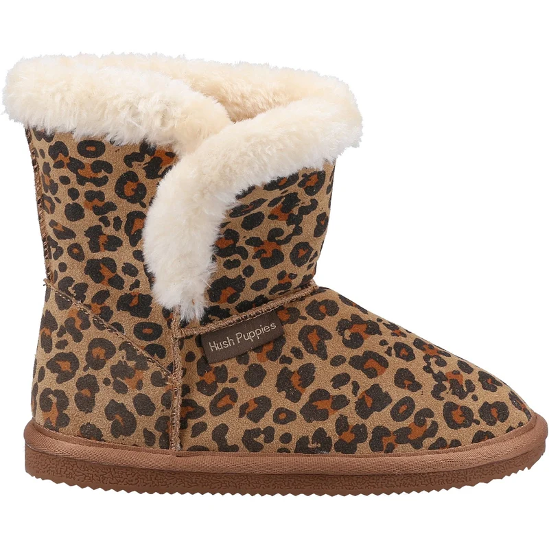 Hush Puppies Ashlynn Pantoffels Voor Meisjes - Bruin