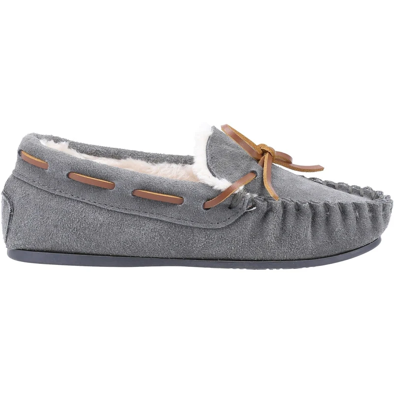 Hush Puppies Addison-slippers voor kinderen - grijs