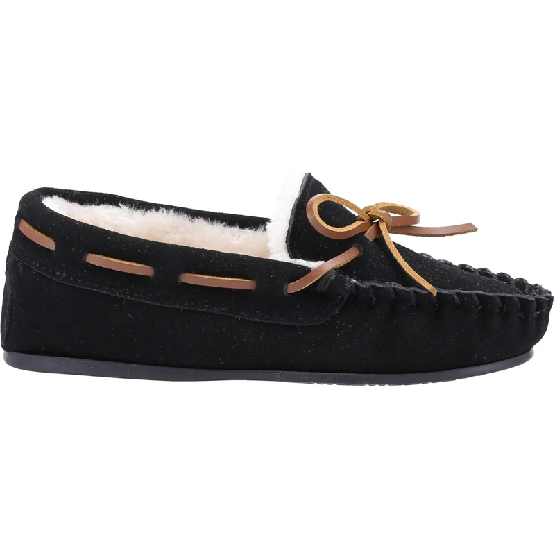 Hush Puppies Addison-slippers voor kinderen - Zwart
