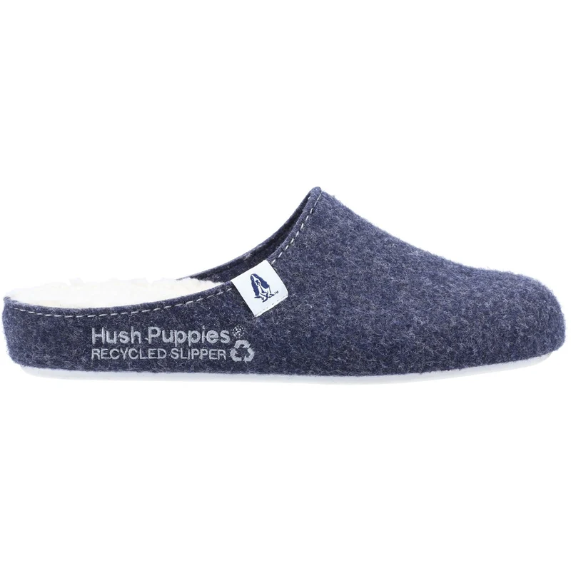 Hush Puppies De goede pantoffel voor heren - marineblauw