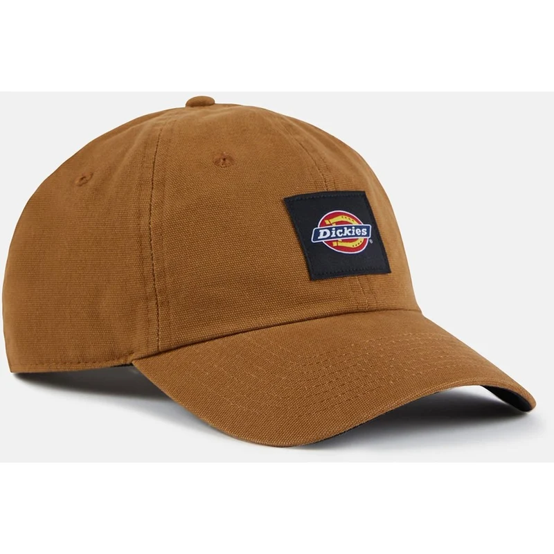 Dickies Unisex gewassen canvas pet - bruin