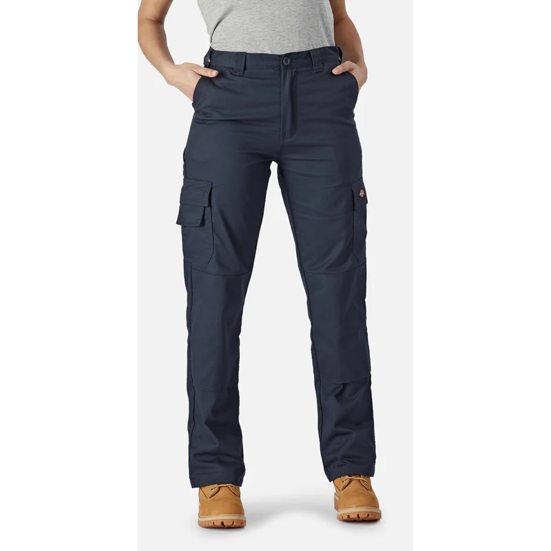 Dickies Dames Everyday Flex-broek - donkerblauw